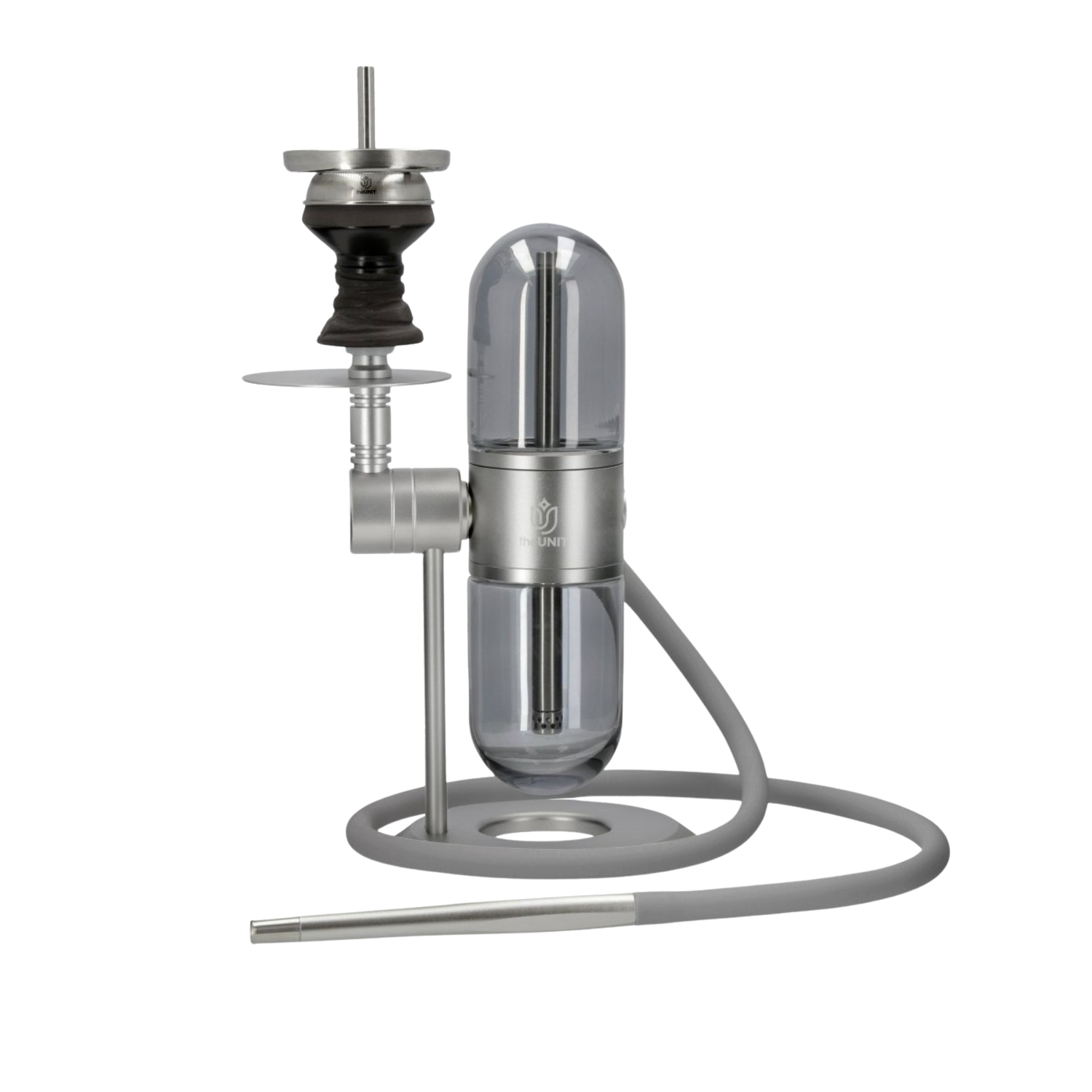 theUnit Sphere Aluminium Shisha Shiny Grau - Silber theUnit Sphere Aluminium Shisha Shiny Grau - Silber