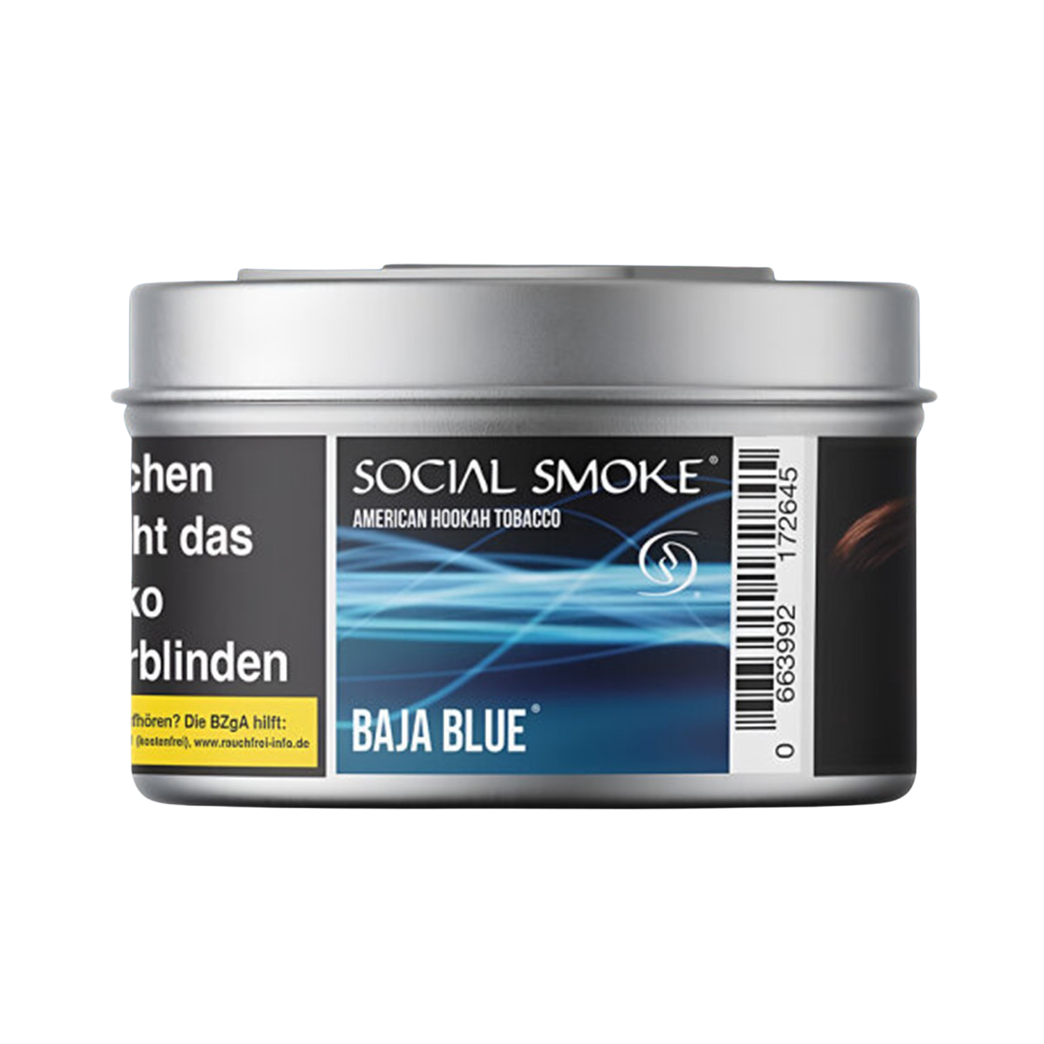 Social Smoke Baja Blue Shisha Tabak 200g Social Smoke Baja Blue Shisha Tabak 200g