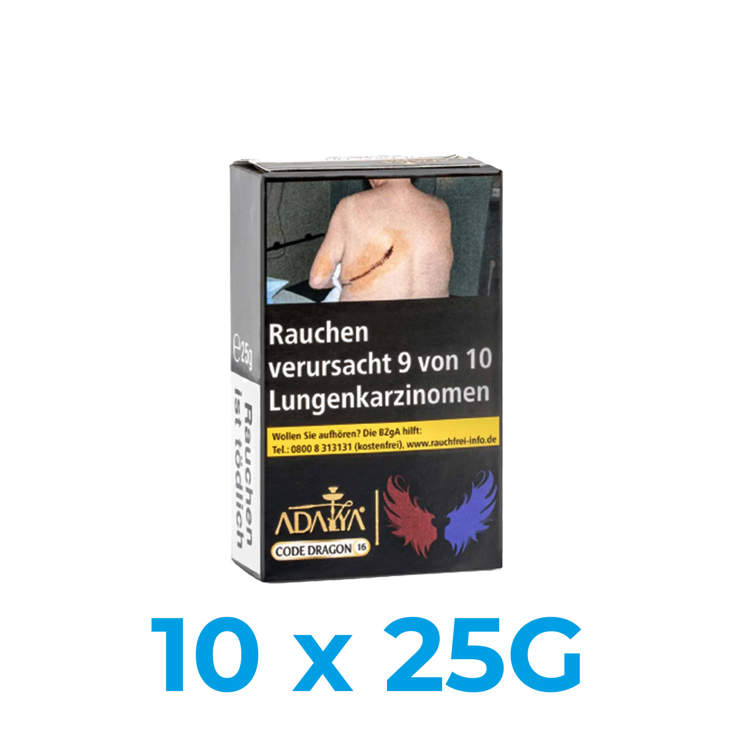 Adalya Code Dragon 250g Shisha Tabak (10x25g) Adalya Code Dragon 250g Shisha Tabak (10x25g)