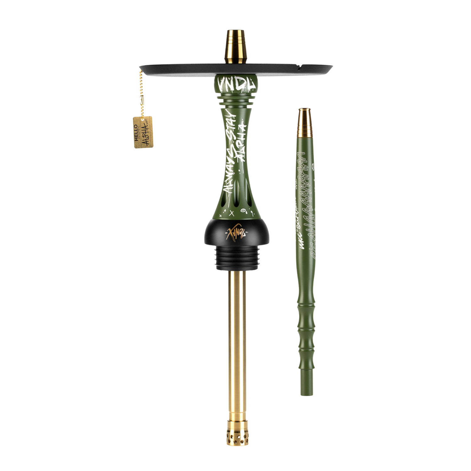 Alpha Hookah Model Х VNDL Olive Alpha Hookah Model Х VNDL Olive