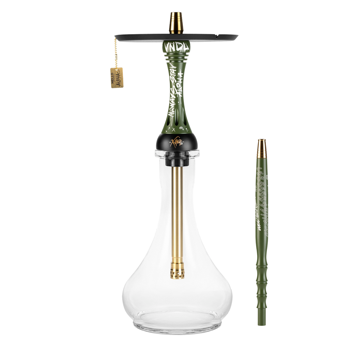 Alpha Hookah Model Х VNDL Olive Alpha Hookah Model Х VNDL Olive