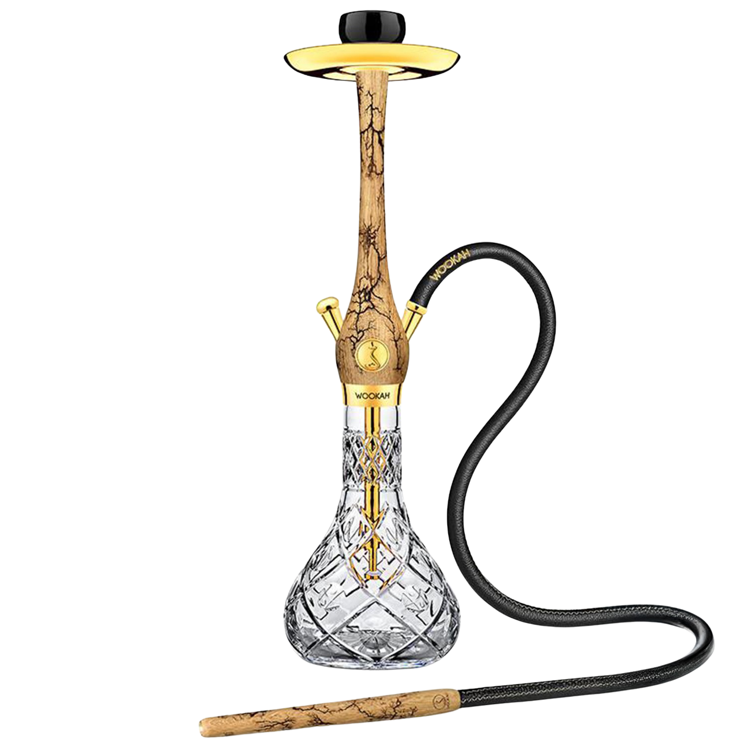 Wookah - 24k Gold Grom / Olives Shisha Wookah - 24k Gold Grom / Olives Shisha