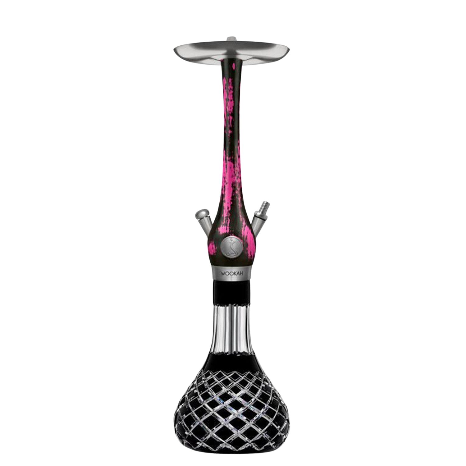 Wookah - Black&Pink / Check Black Mastercut Shisha