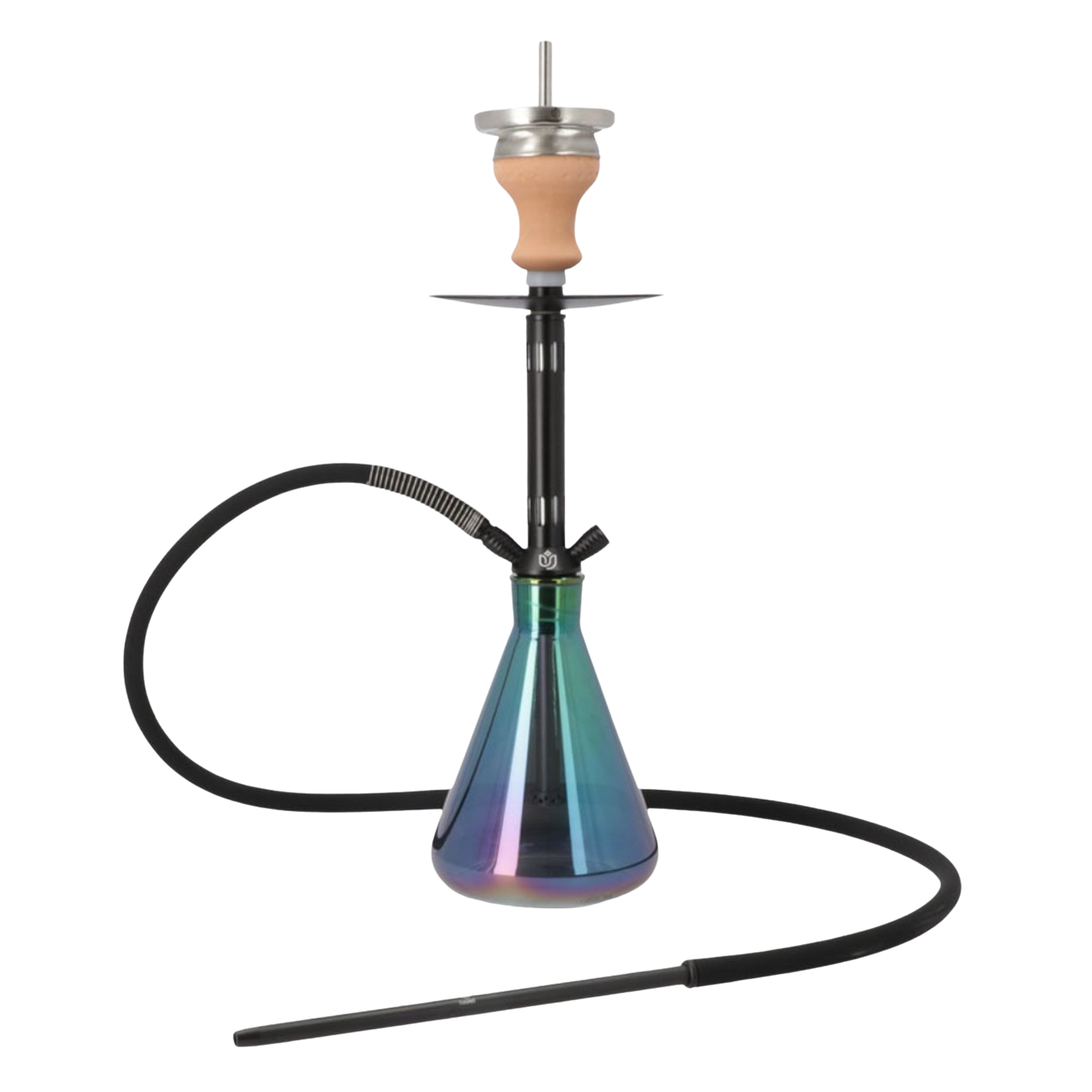 theUnit Aluminium Shisha Rainbow - Schwarz theUnit Aluminium Shisha Rainbow - Schwarz