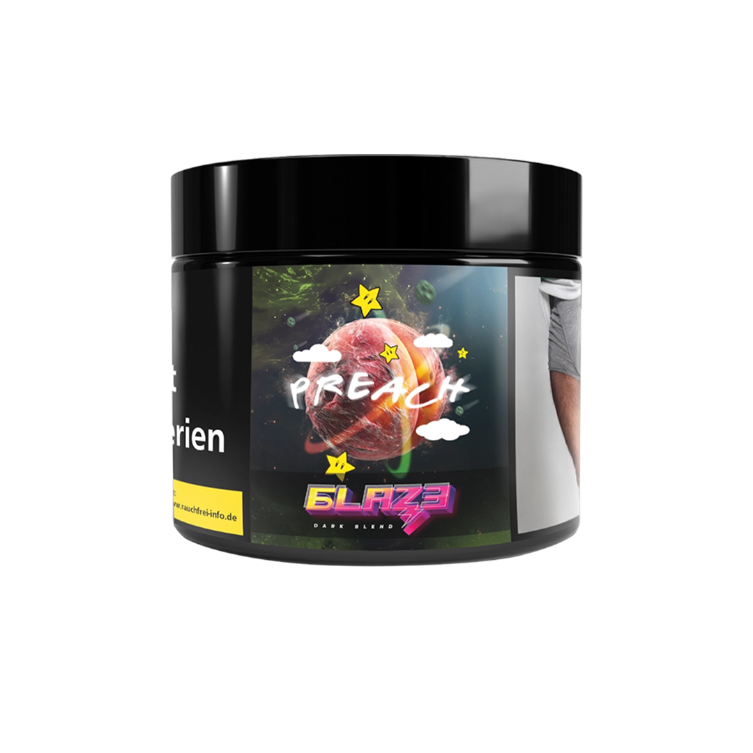 BLAZE Dark Leaf Preach 25g Shisha Tabak BLAZE Dark Leaf Preach 25g Shisha Tabak