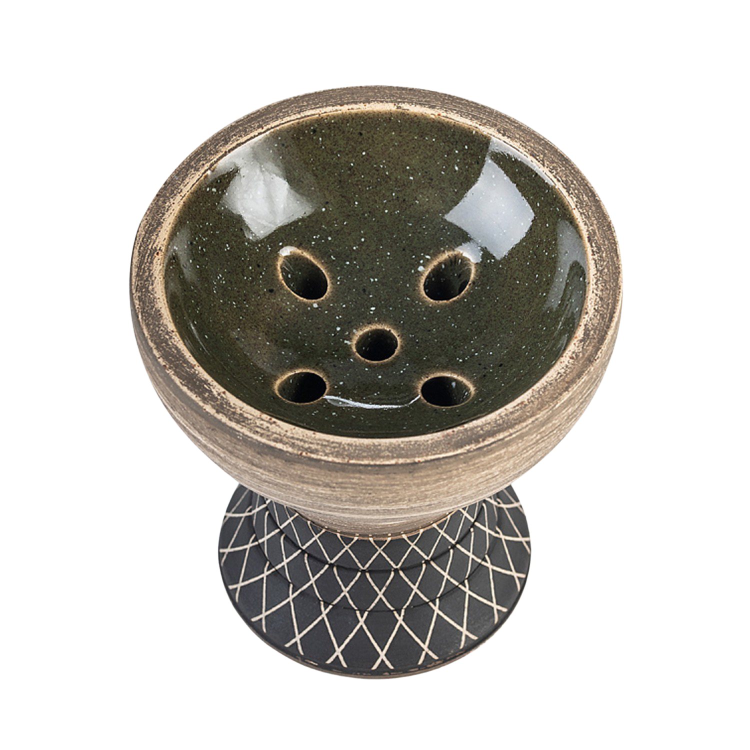 ALPHA Bowl - TURK Design Tabakkopf - Green Sand ALPHA Bowl - TURK Design Tabakkopf - Green Sand
