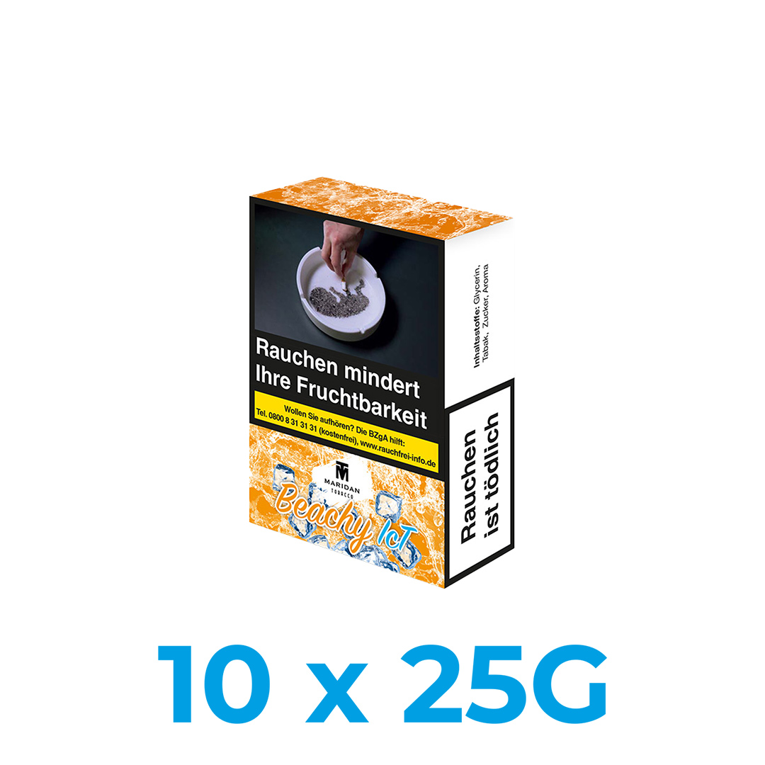 Maridan Beachy IcT 250g Shisha Tabak (10x25g) Maridan Beachy IcT 250g Shisha Tabak (10x25g)