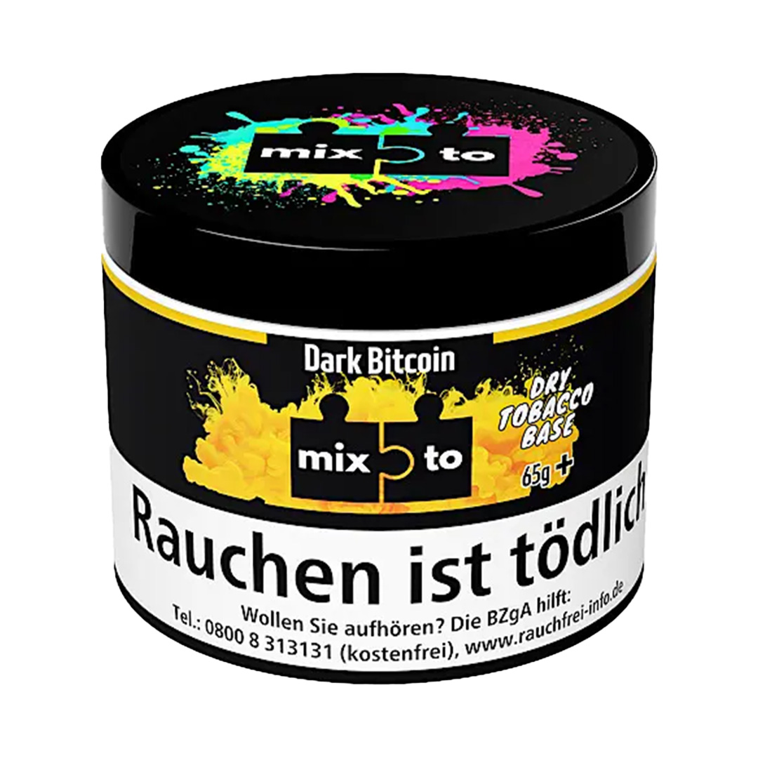 Mixto Dry Tobacco Base 65g Dark Bitcoin Mixto Dry Tobacco Base 65g Dark Bitcoin