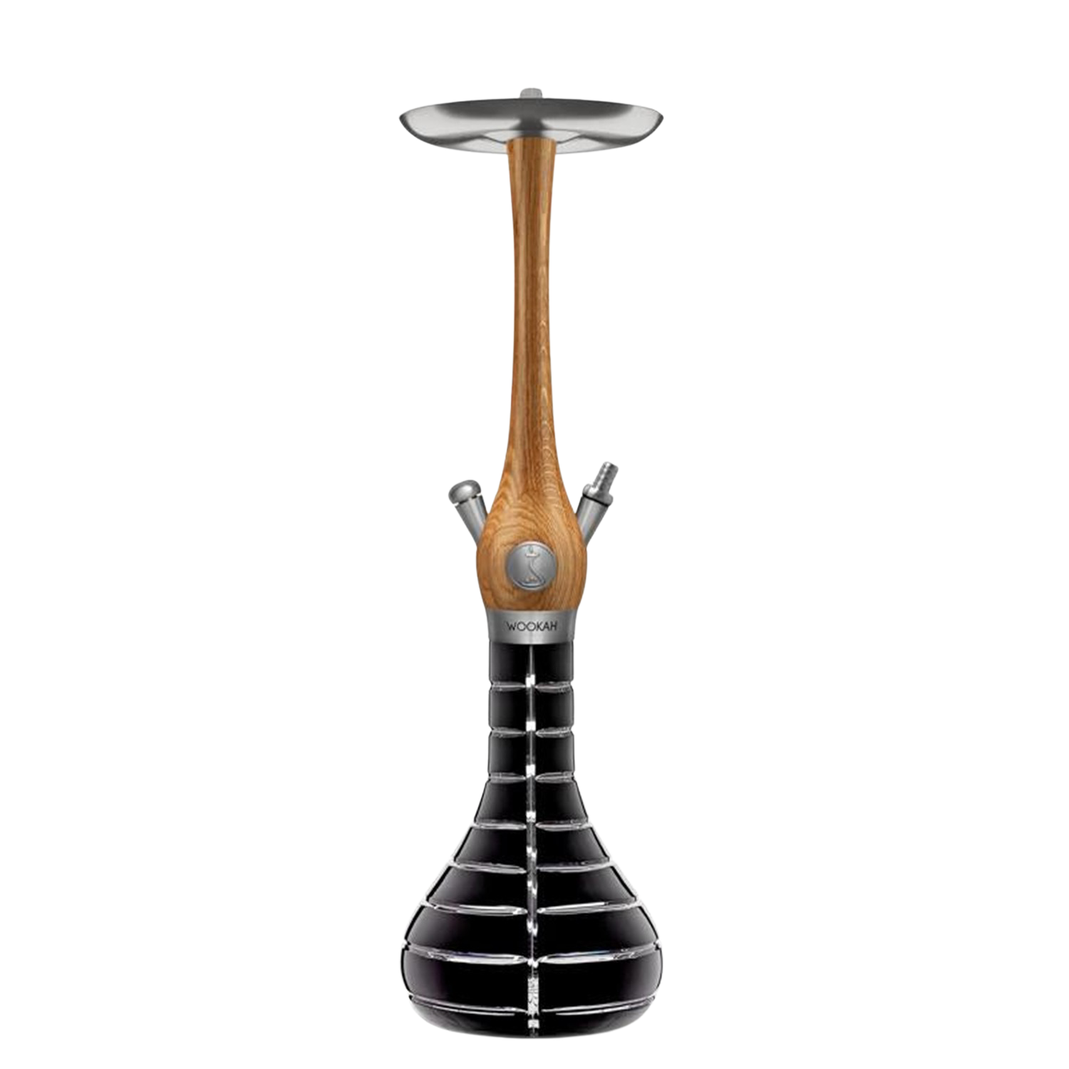 Wookah - Oak / Stripped Black Mastercut Shisha Wookah - Oak / Stripped Black Mastercut Shisha