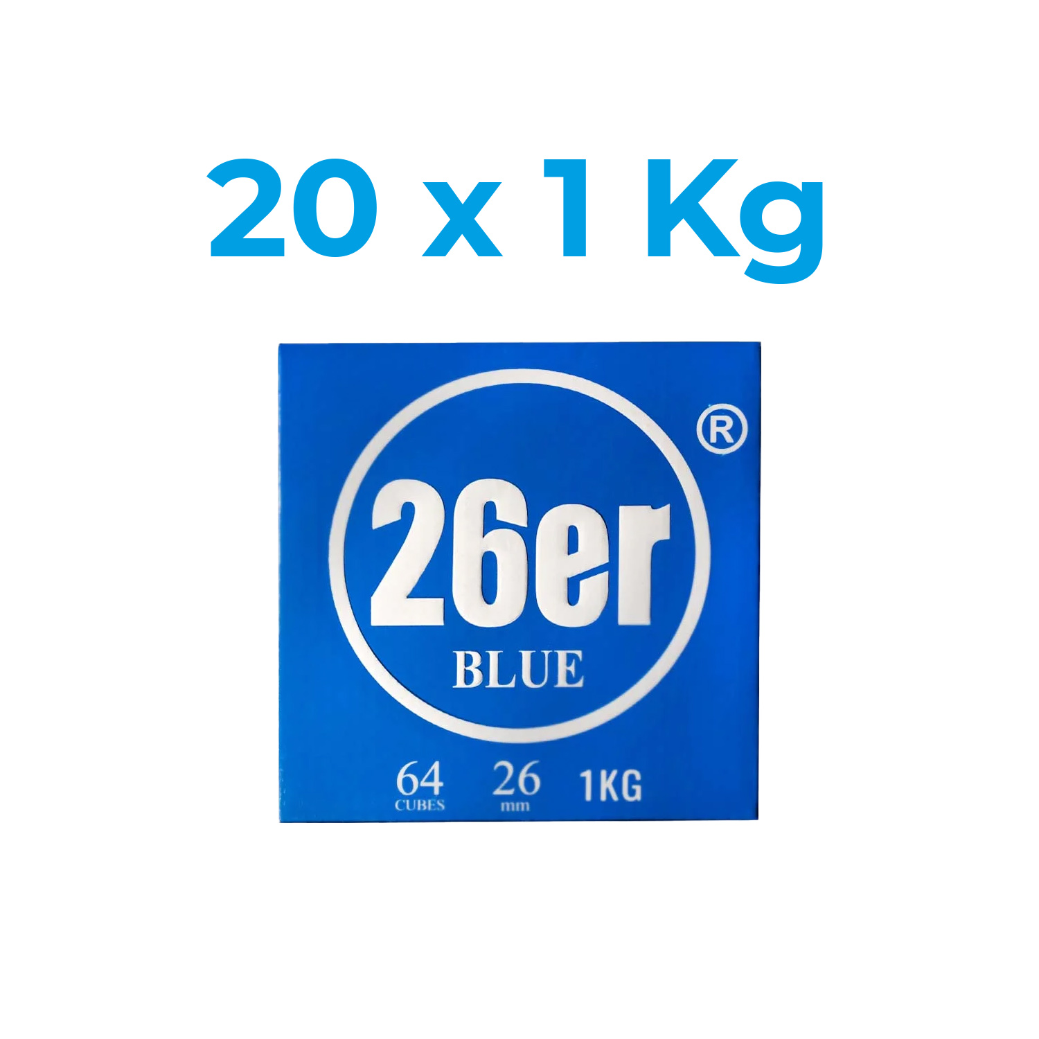 Venookah 26er Shisha Kohle 20kg Venookah 26er Shisha Kohle 20kg