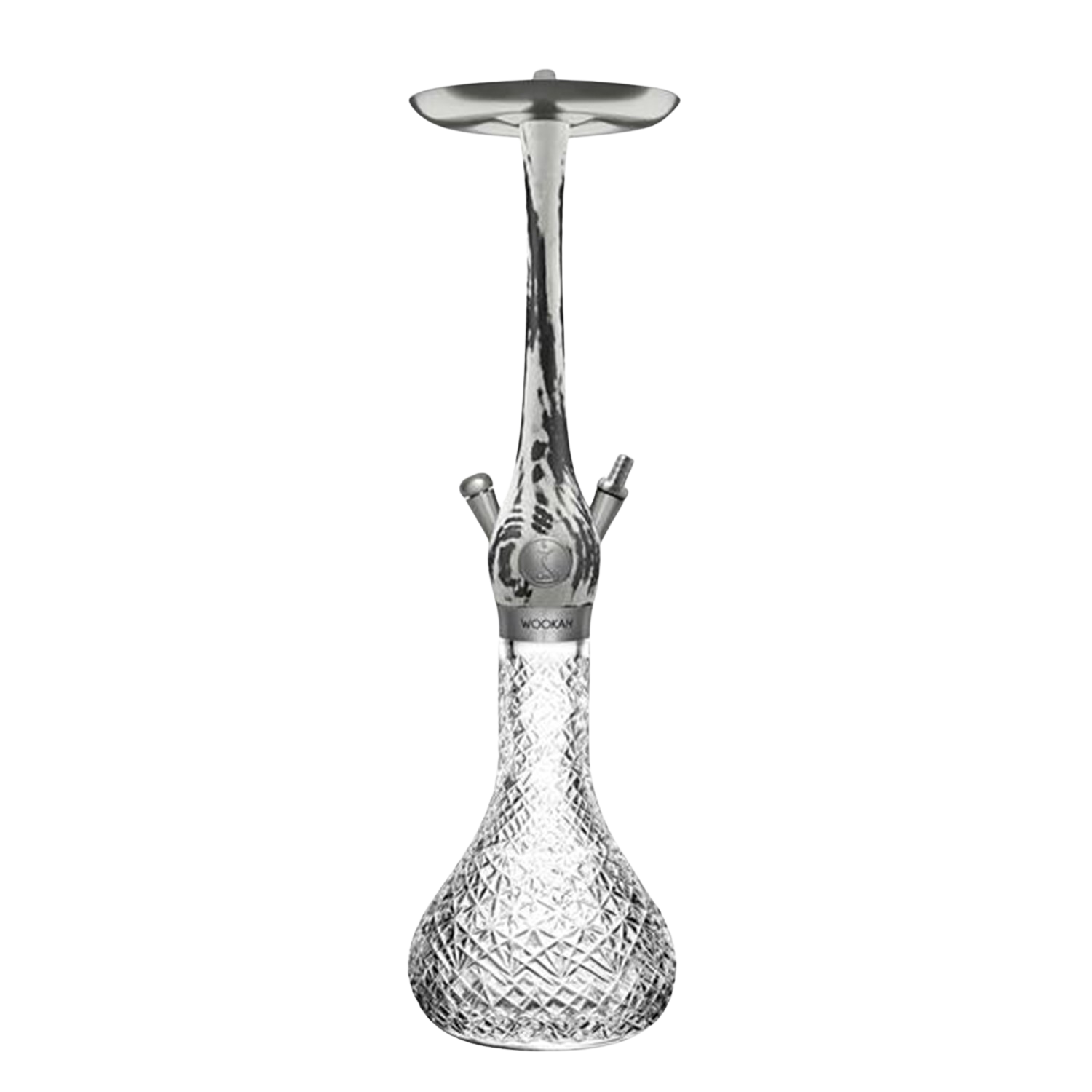 Wookah - Black&White / Glimmer Heavy Kristall Shisha