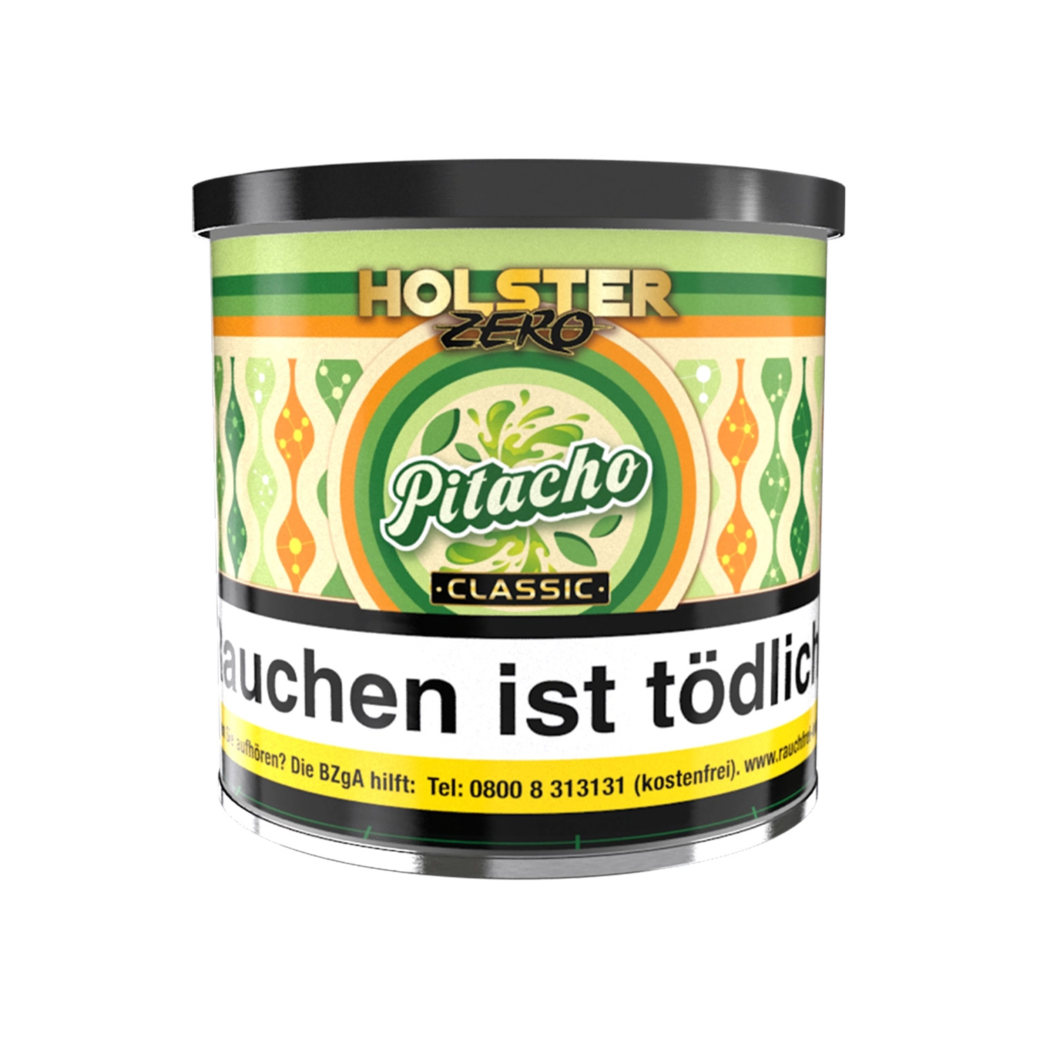 Holster Zero Dry Base mit Aroma - Pitacho - 75 g Holster Zero Pitacho Pfeifentabak 75g
