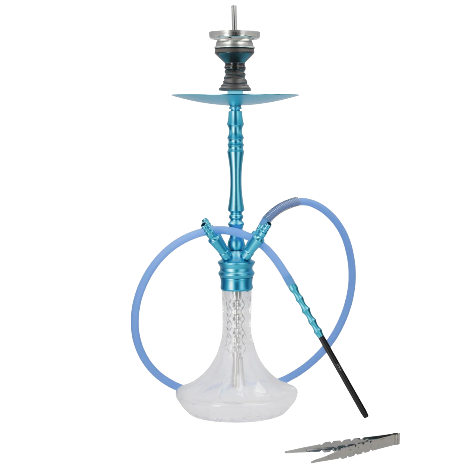 INVI Vergence Alu Cut Skyblue Shisha 27510-INVI_Vergence_Alu_Cut_Skyblue_Shisha