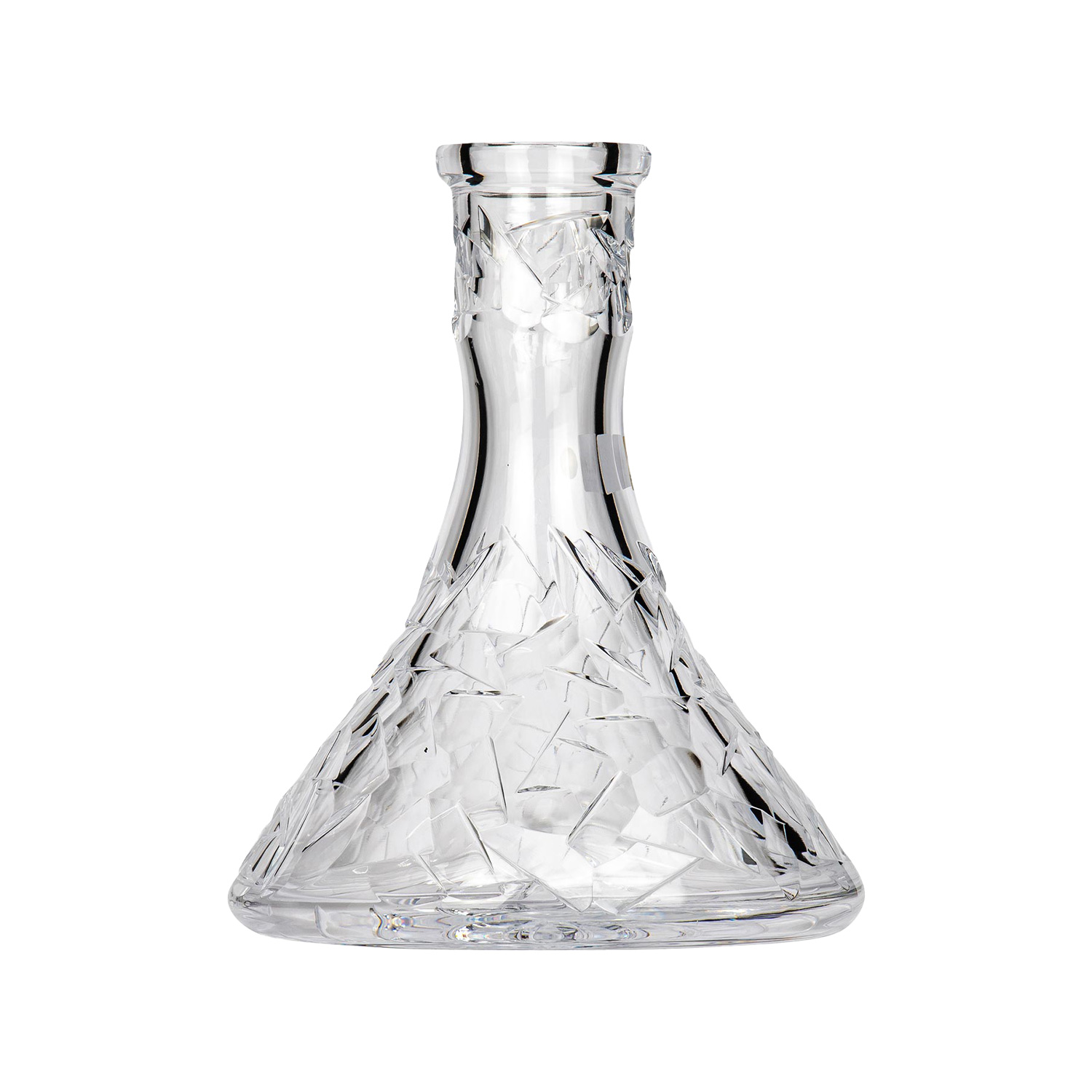 Caesar Crystal Cone - Floe - Clear Steck-Bowl