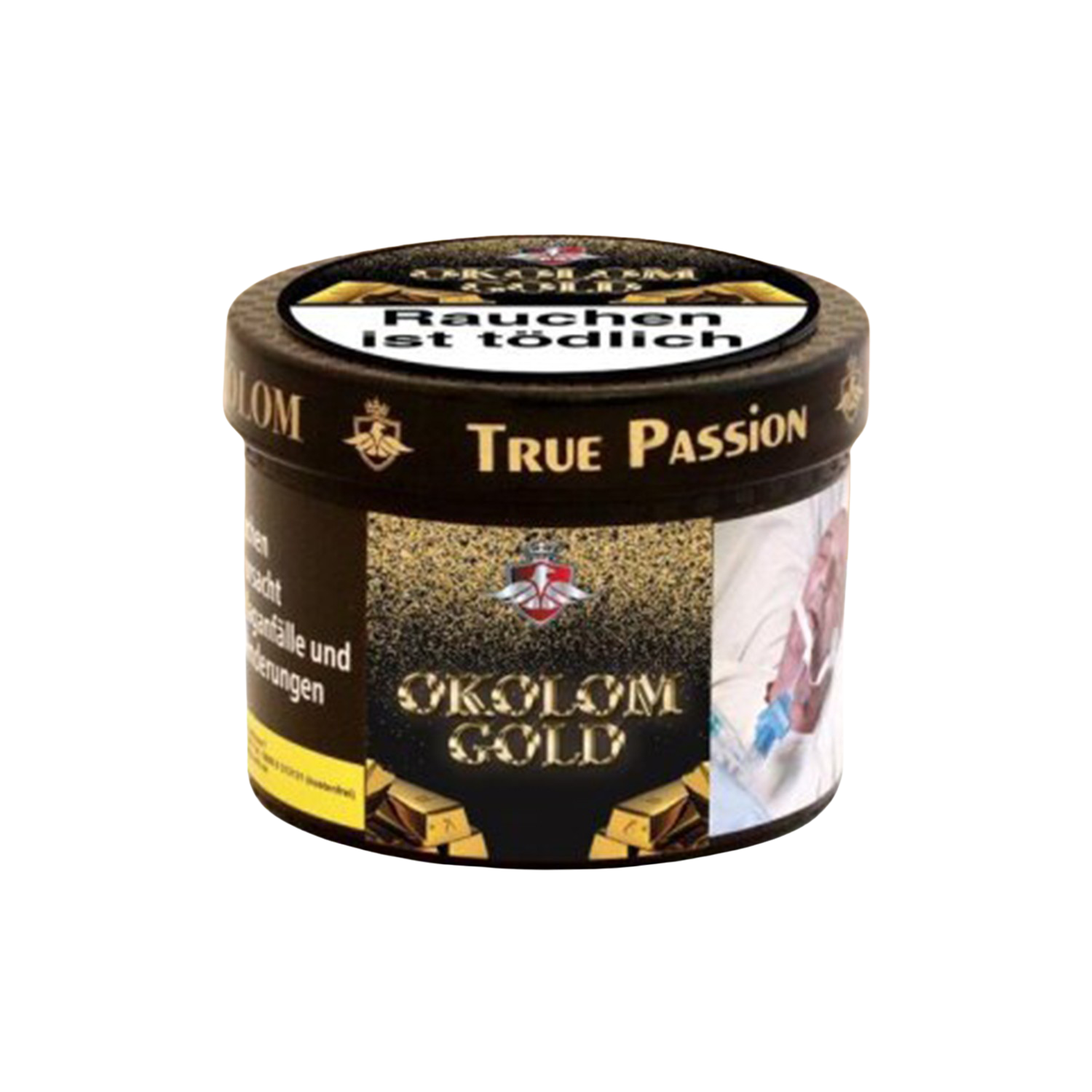 True Passion Okolom Gold 200g Shisha Tabak True Passion Okolom Gold 200g Shisha Tabak