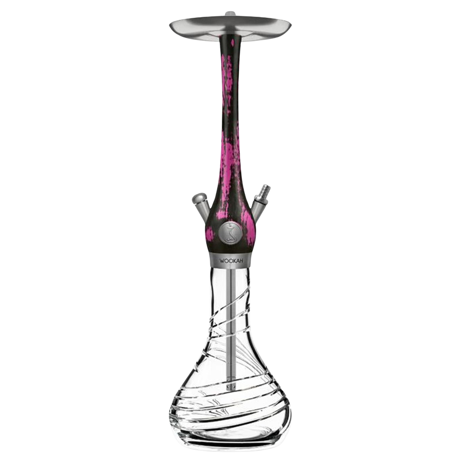 Wookah - Black&Pink / Tornado Heavy Kristall Shisha