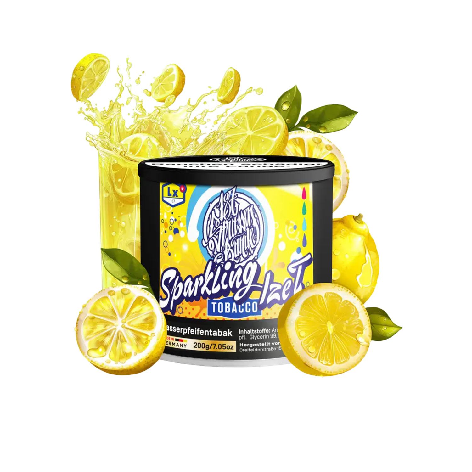 187 Strassenbande Sparkling Ice T 200g Shisha Tabak 187 Strassenbande Sparkling Ice T 200g Shisha Tabak