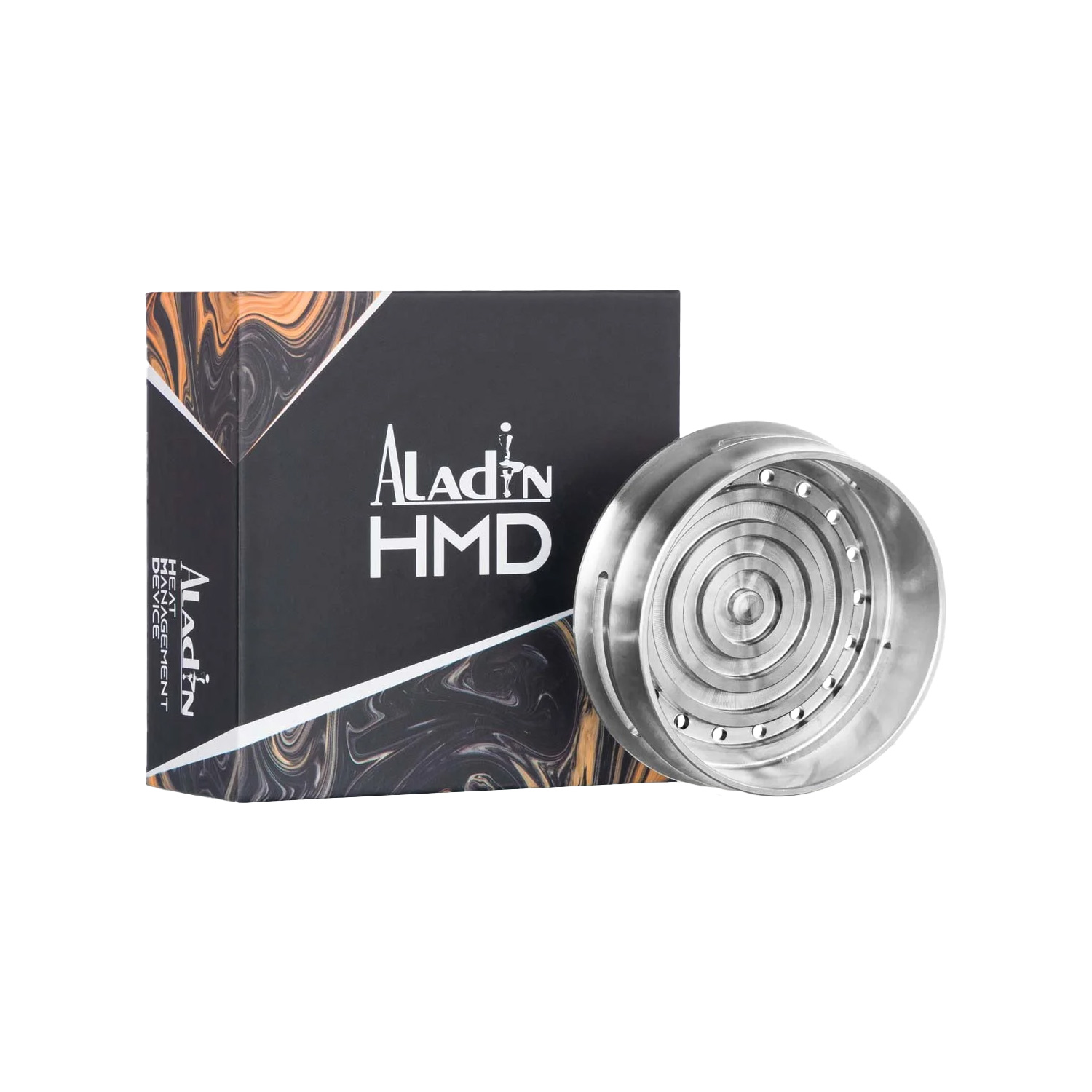 Aladin Shisha HMD Silber mit Verpackung Aladin Shisha HMD Silber