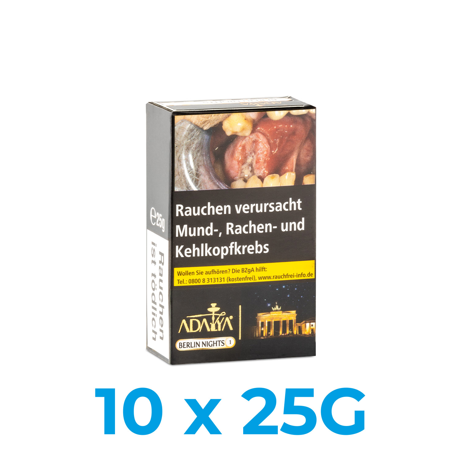 Adalya Berlin Nights 250g Shisha Tabak (10x25g) Adalya Berlin Nights 250g Shisha Tabak (10x25g)