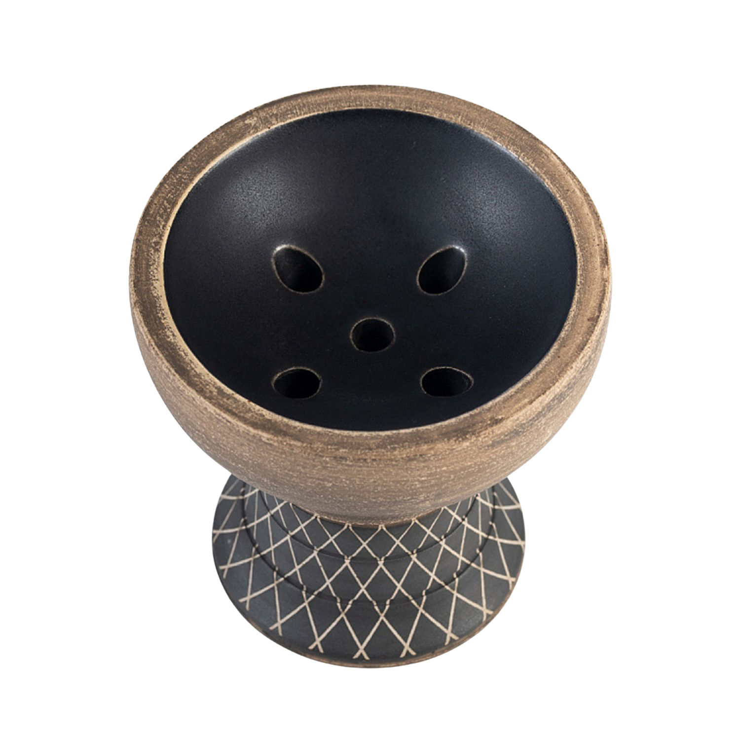 ALPHA Bowl - TURK Design Tabakkopf - Black Matt