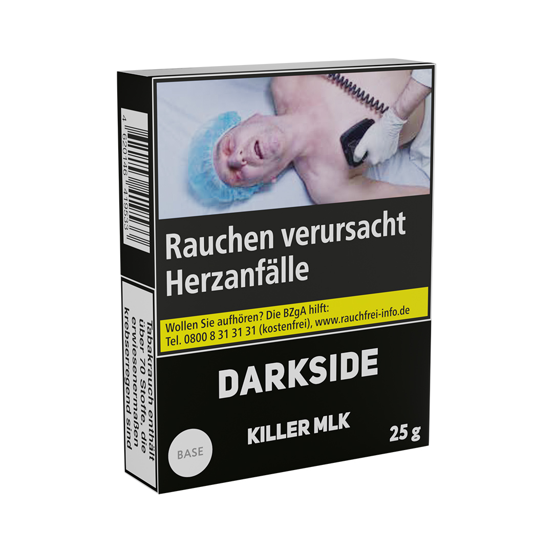 Darkside Base Killer Mlk 25g Shisha Tabak Darkside Base Killer Mlk 25g Shisha Tabak
