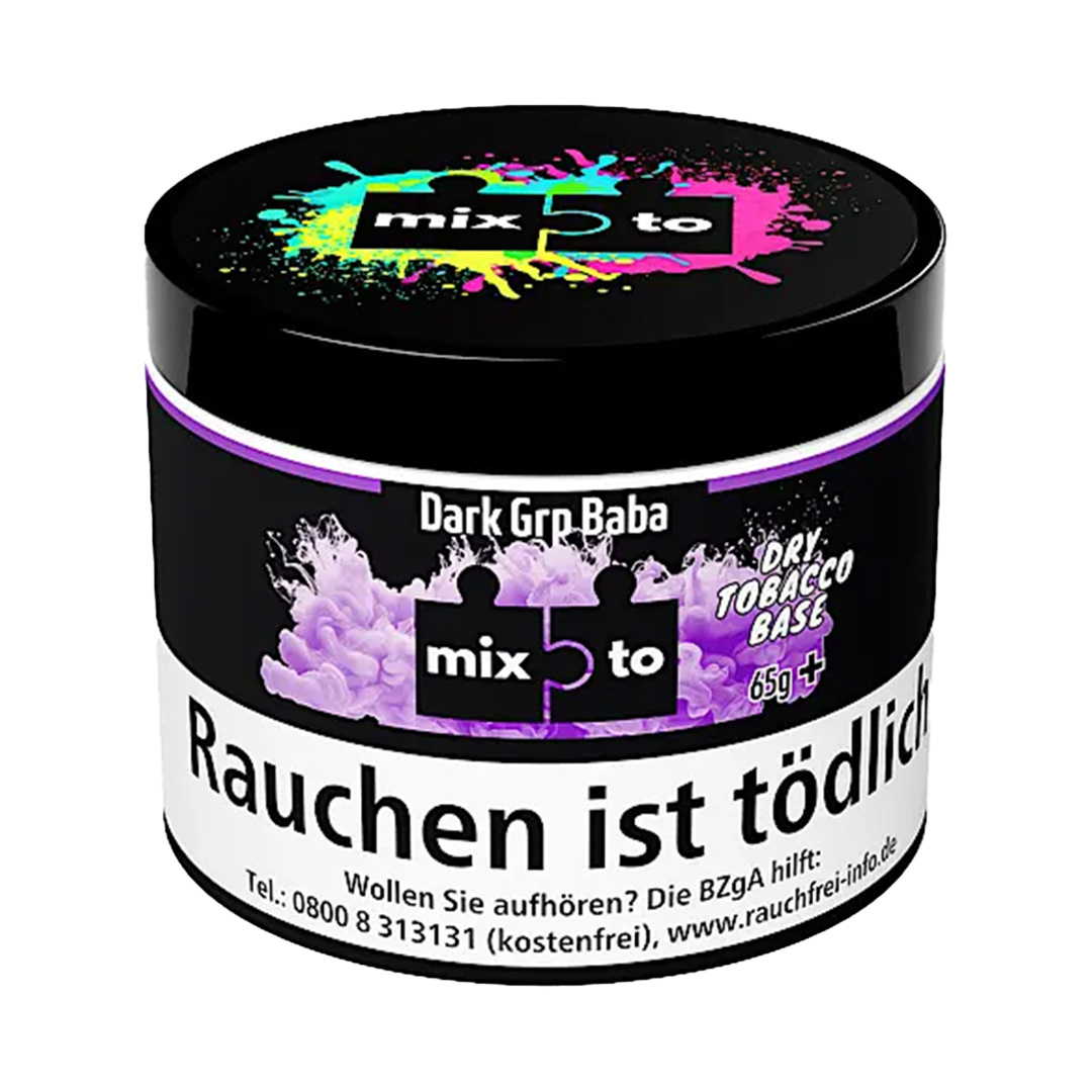 Mixto Dry Tobacco Base 65g Dark Grp Baba Mixto Dry Tobacco Base 65g Dark Grp Baba