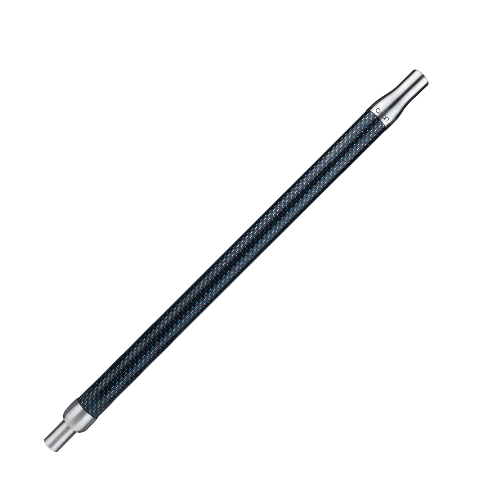 AEON Carbon Shisha Mundstück - 32cm - BlazingBlue
