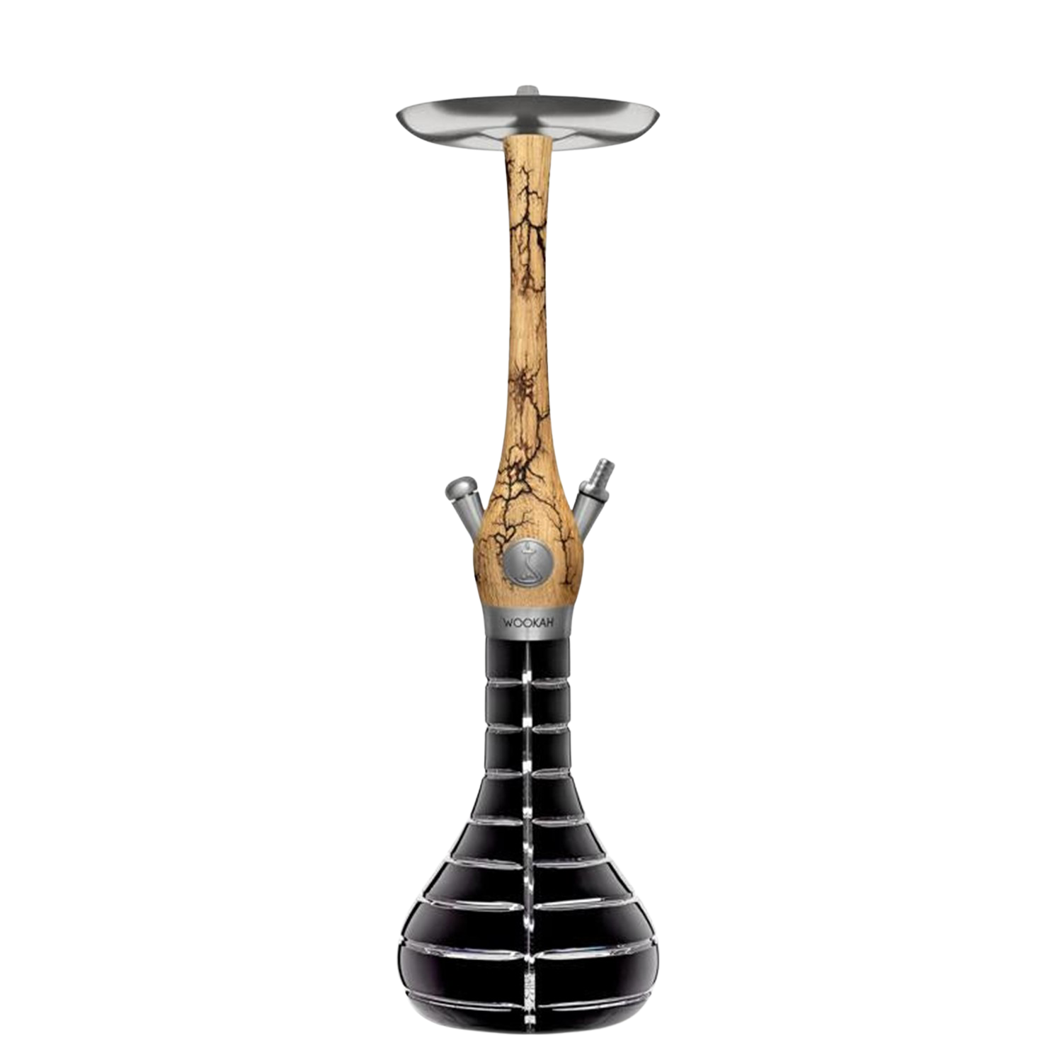 Wookah - Grom / Striped Black Mastercut Shisha Wookah - Grom / Striped Black Mastercut Shisha