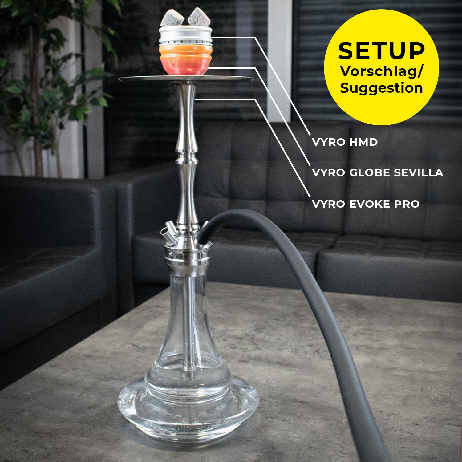 VYRO - Evoke Pro Clear Setup Vorschlag VYRO - Evoke Pro Clear