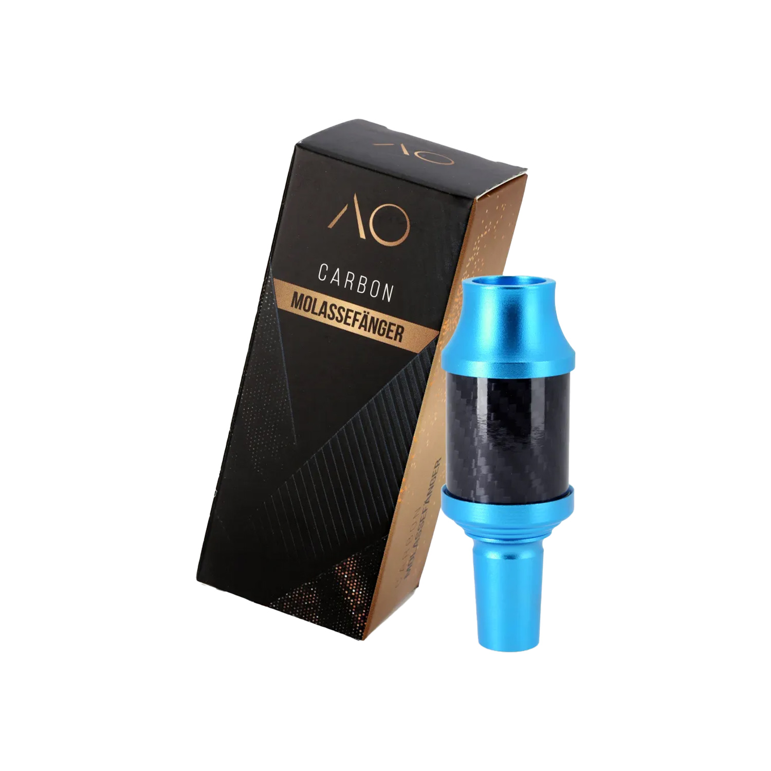AO Carbon Molassefänger Aluminium 18/8 - Hellblau AO Carbon Molassefänger Aluminium 18/8 - Hellblau
