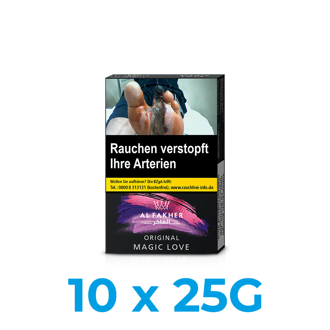 Al Fakher Magic Love 250g Shisha Tabak (10x25g) bei AEON Shisha kaufen Al Fakher Magic Love 250g Shisha Tabak (10x25g) bei AEON Shisha kaufen