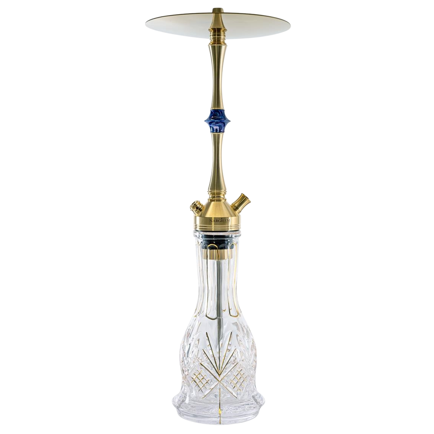 Nargilem Tradi - Blau Clear Cut Shisha Nargilem Tradi - Blau Clear Cut Shisha