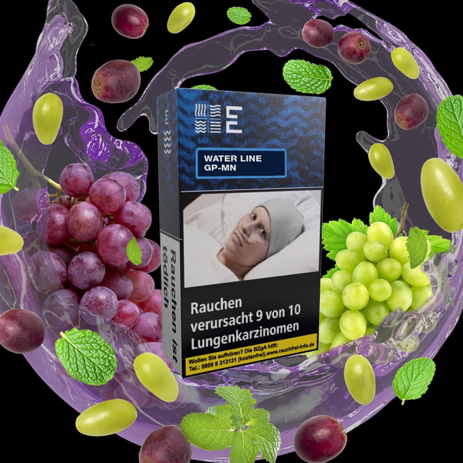 ELMNT GP-MN Water Line 25g Shisha Tabak Geschmack ELMNT GP-MN Water Line 25g Shisha Tabak