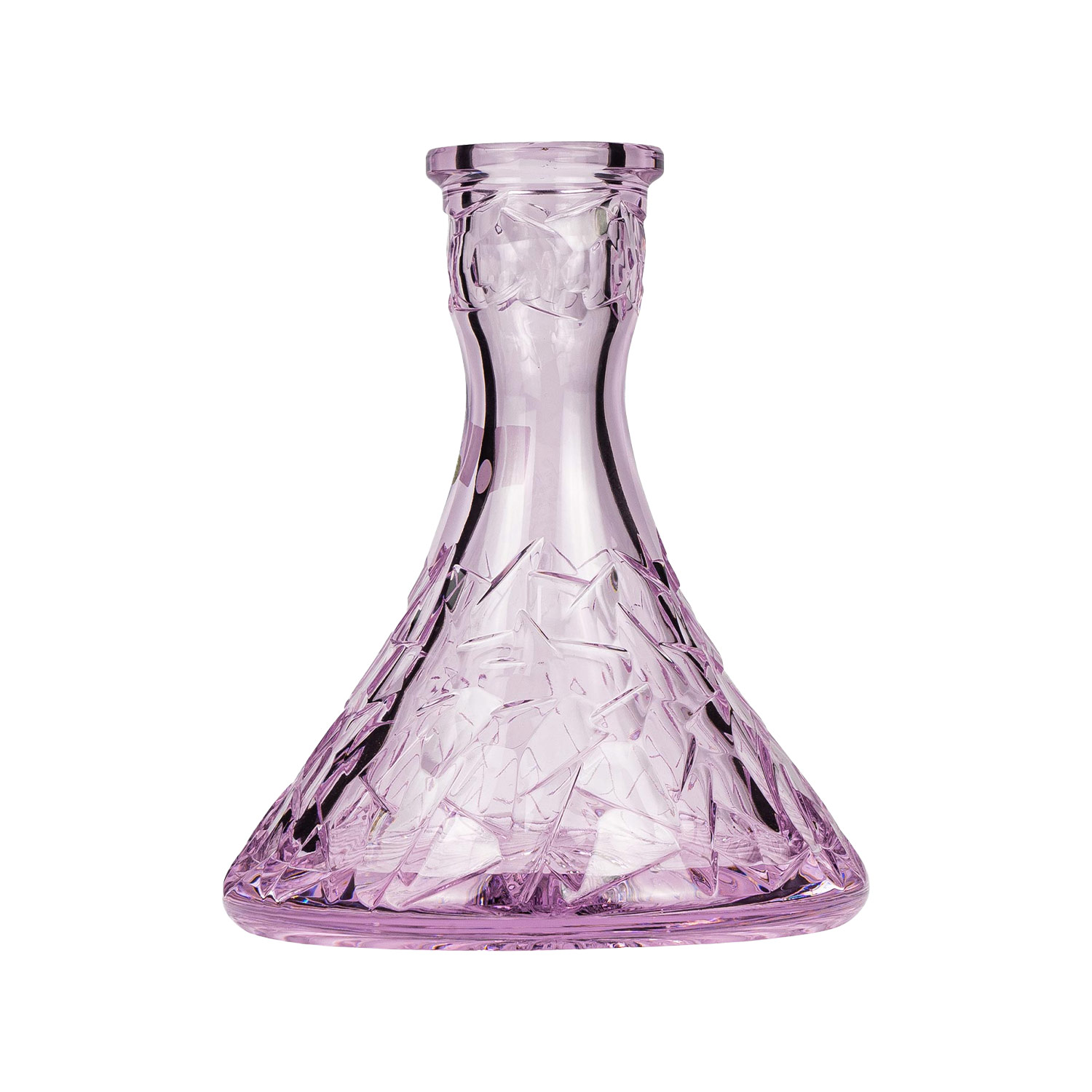 Caesar Crystal Cone - Floe - Pink Steck-Bowl Caesar Crystal Cone - Floe - Pink Steck-Bowl