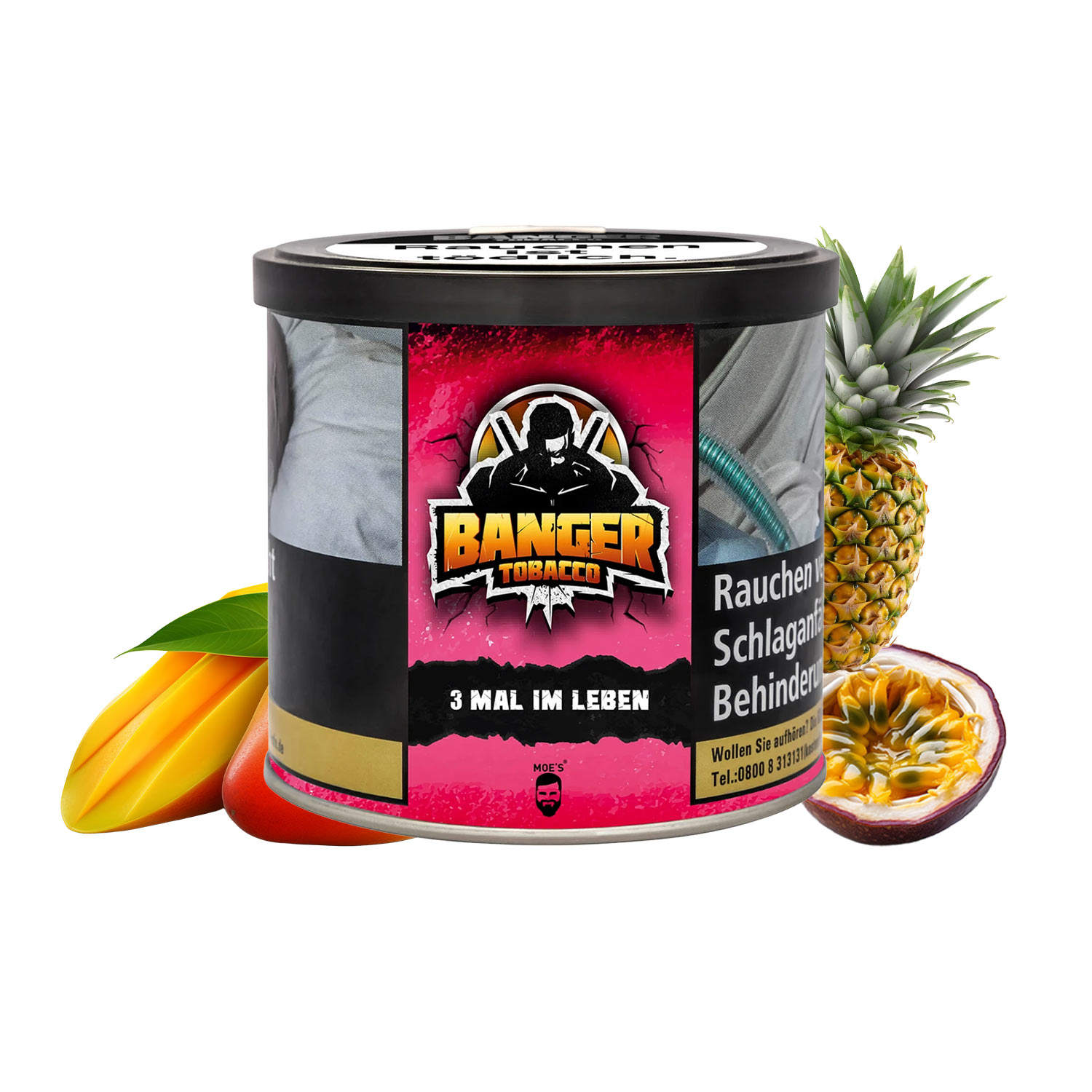 Banger 3 mal im Leben 200g Shisha Tabak Banger 3 mal im Leben 200g Shisha Tabak