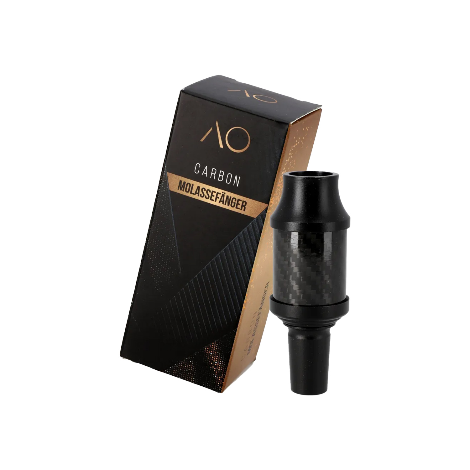 AO Carbon Molassefänger Aluminium 18/8 - Schwarz AO Carbon Molassefänger Aluminium 18/8 - Schwarz