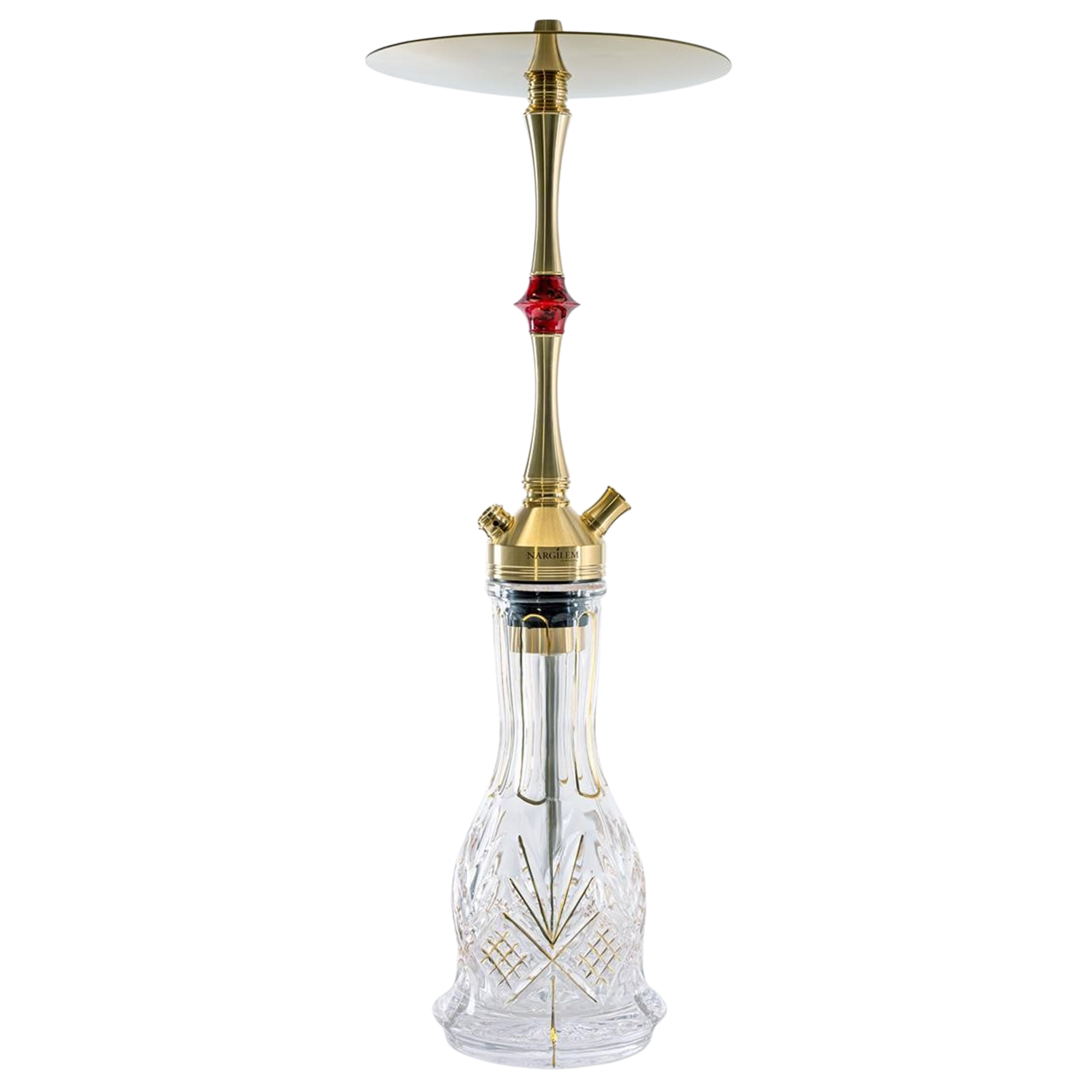 Nargilem Tradi - Rot Clear Cut Shisha Nargilem Tradi - Rot Clear Cut Shisha