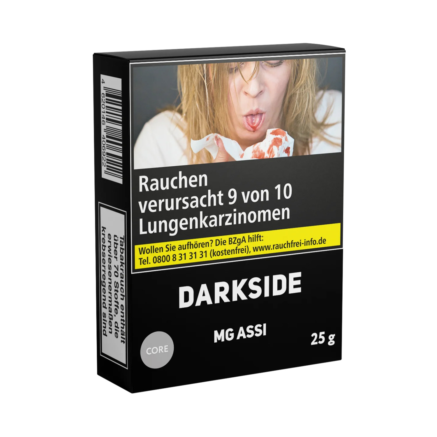 Darkside Core MG Assi 25g Shisha Tabak Darkside Core MG Assi 25g Shisha Tabak