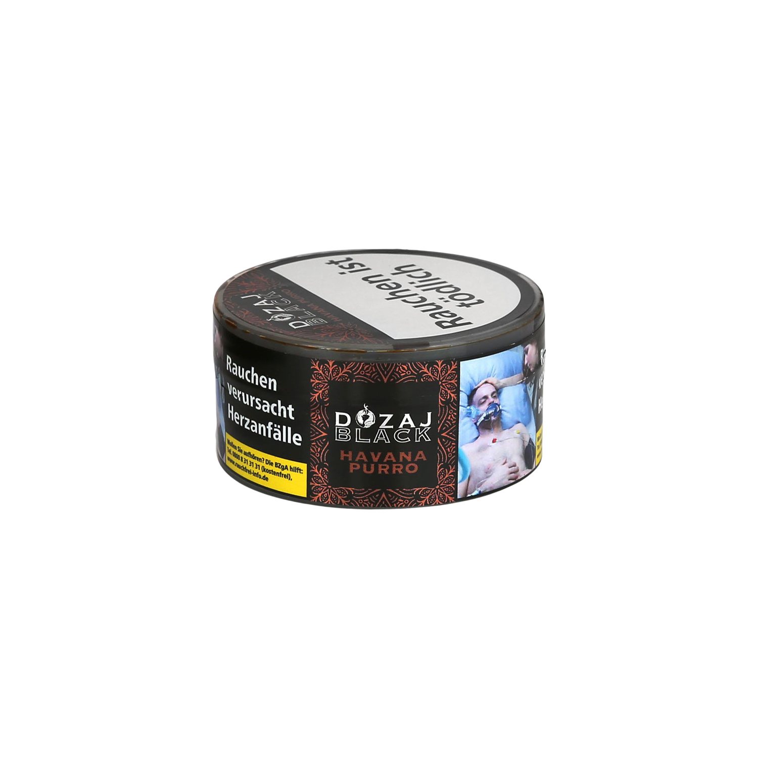 Dozaj Black Havana Purro 25g Shisha Tabak