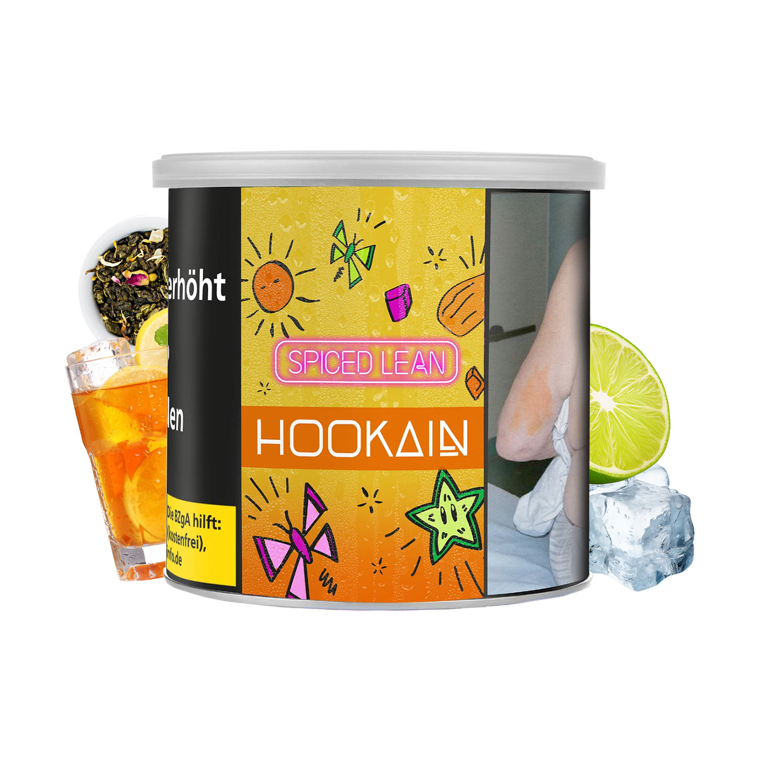 Hookain Spized Lean 200g Shisha Tabak Hookain Spized Lean 200g Shisha Tabak