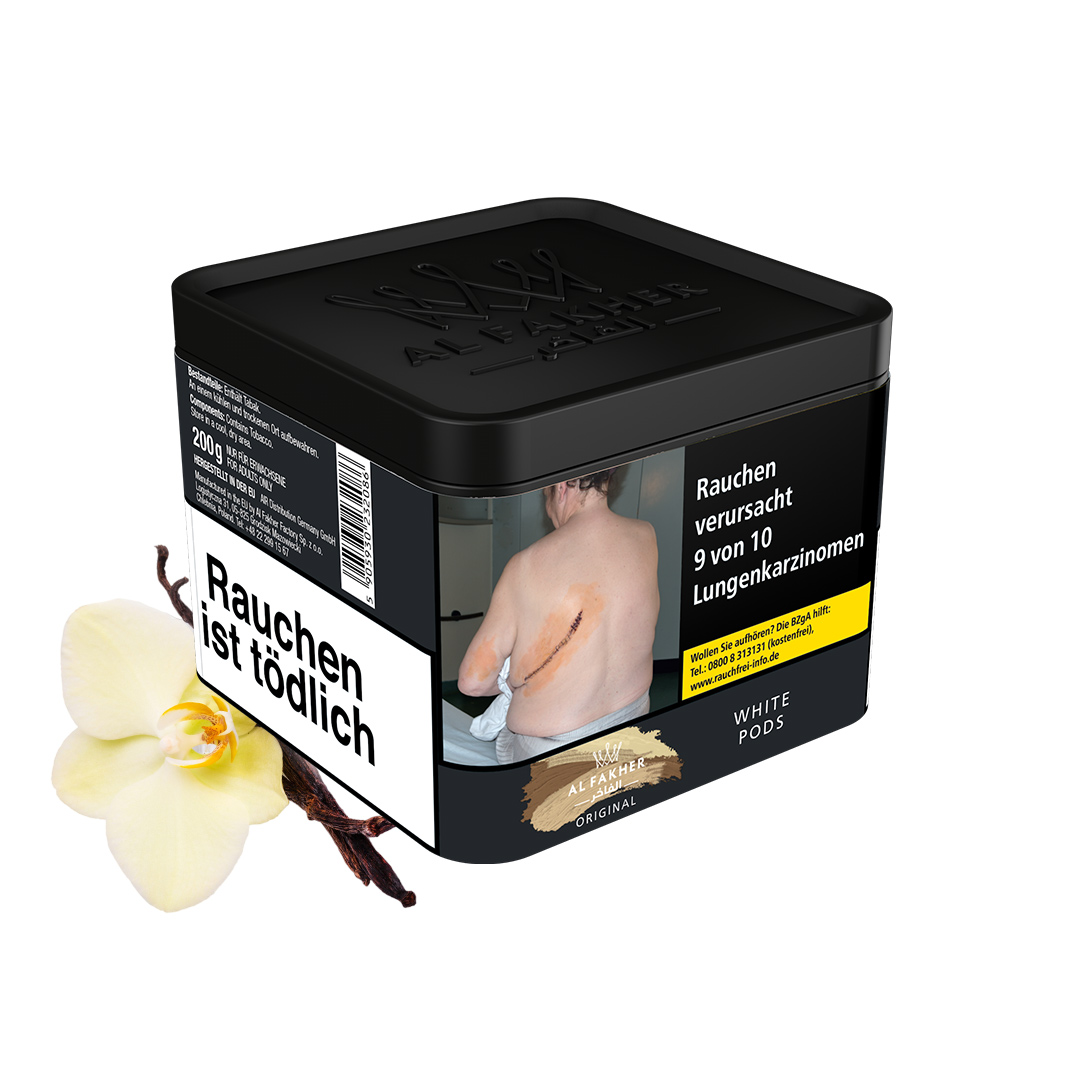 Al Fakher White Pods 200g Shisha Tabak Al Fakher White Pods 200g Shisha Tabak
