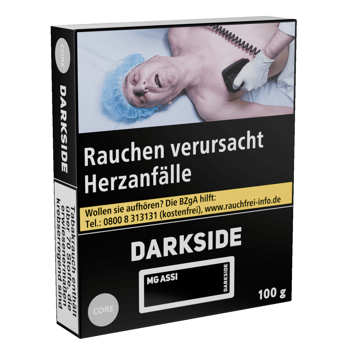 Darkside MG Assi 2.0 Core Tabak 100g Darkside MG Assi 2.0 Core Tabak 100g