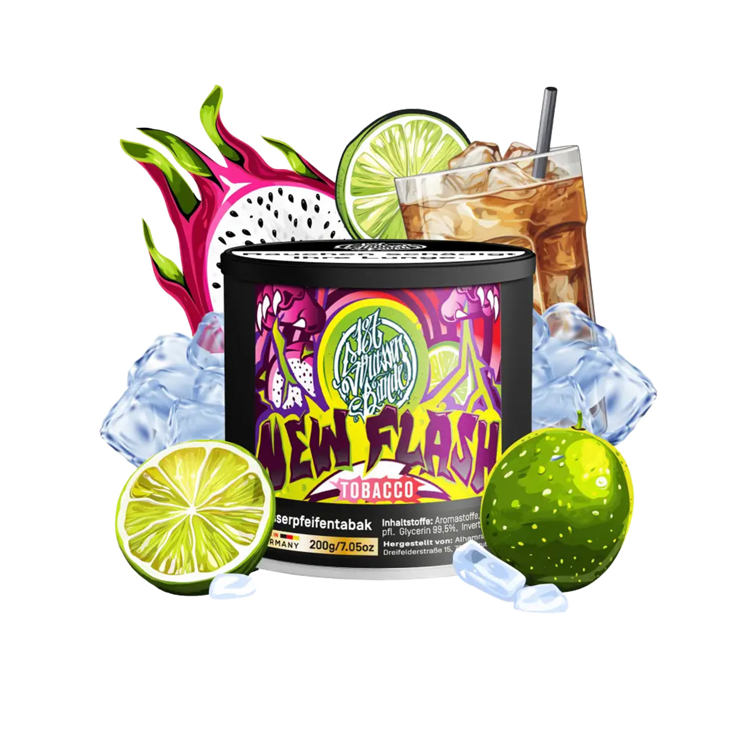 187 Strassenbande New Flash 200g Shisha Tabak 187 Strassenbande New Flash 200g Shisha Tabak