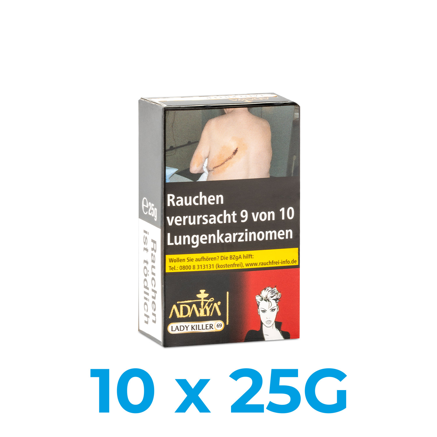 Adalya Lady Killer 250g Shisha Tabak (10x25g) Adalya Lady Killer 250g Shisha Tabak (10x25g)