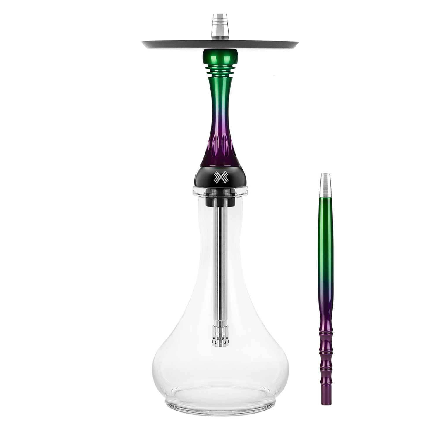 ALPHA Hookah Model X Gradient Forest Candy ALPHA Hookah Model X Gradient Forest Candy