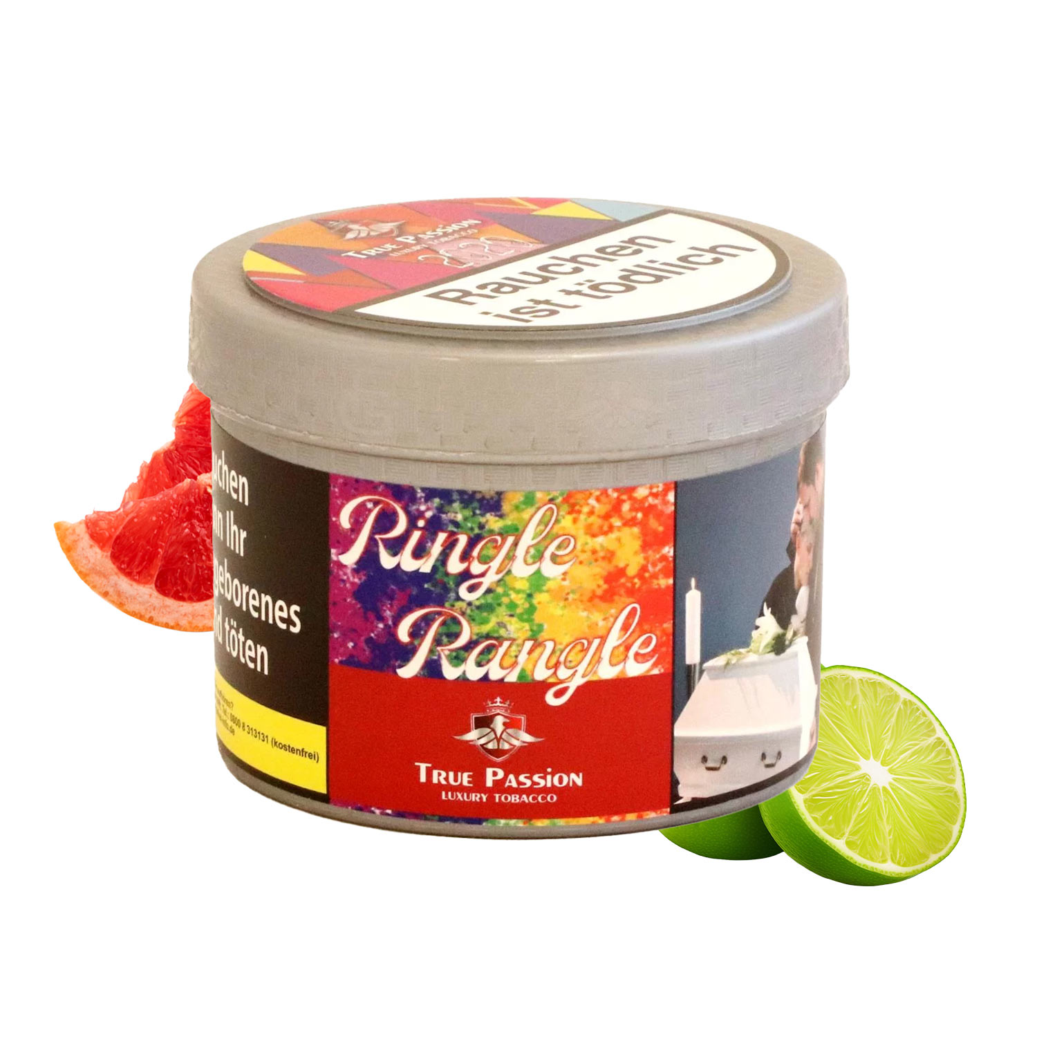 True Passion Ringle Rangle 200g Shisha Tabak True Passion Ringle Rangle 200g Shisha Tabak