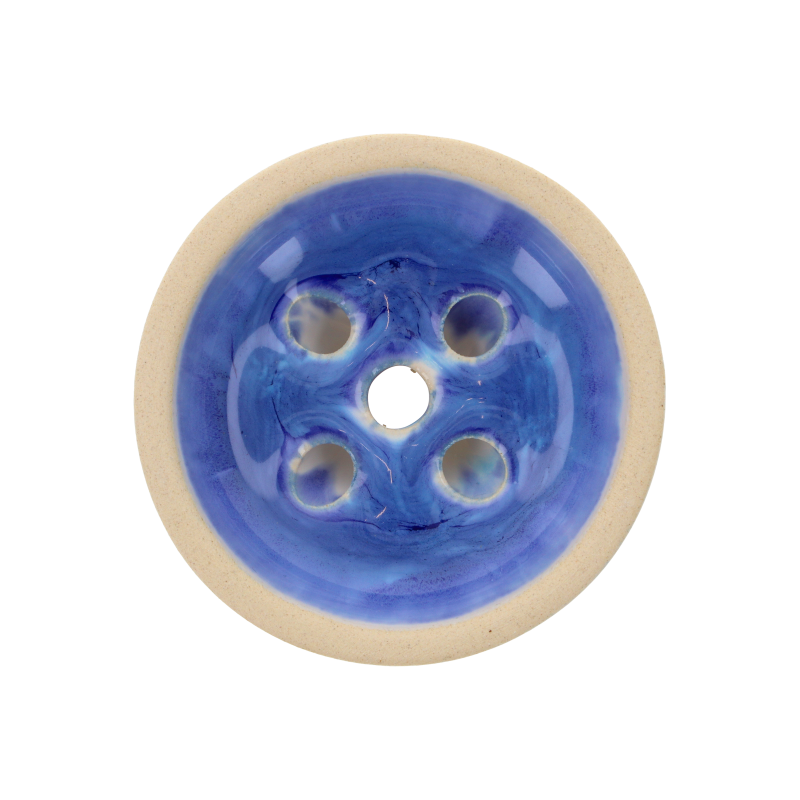 Hookain Pot Blue Bubble - 5 Hole Hookain Pot Blue Bubble - 5 Hole