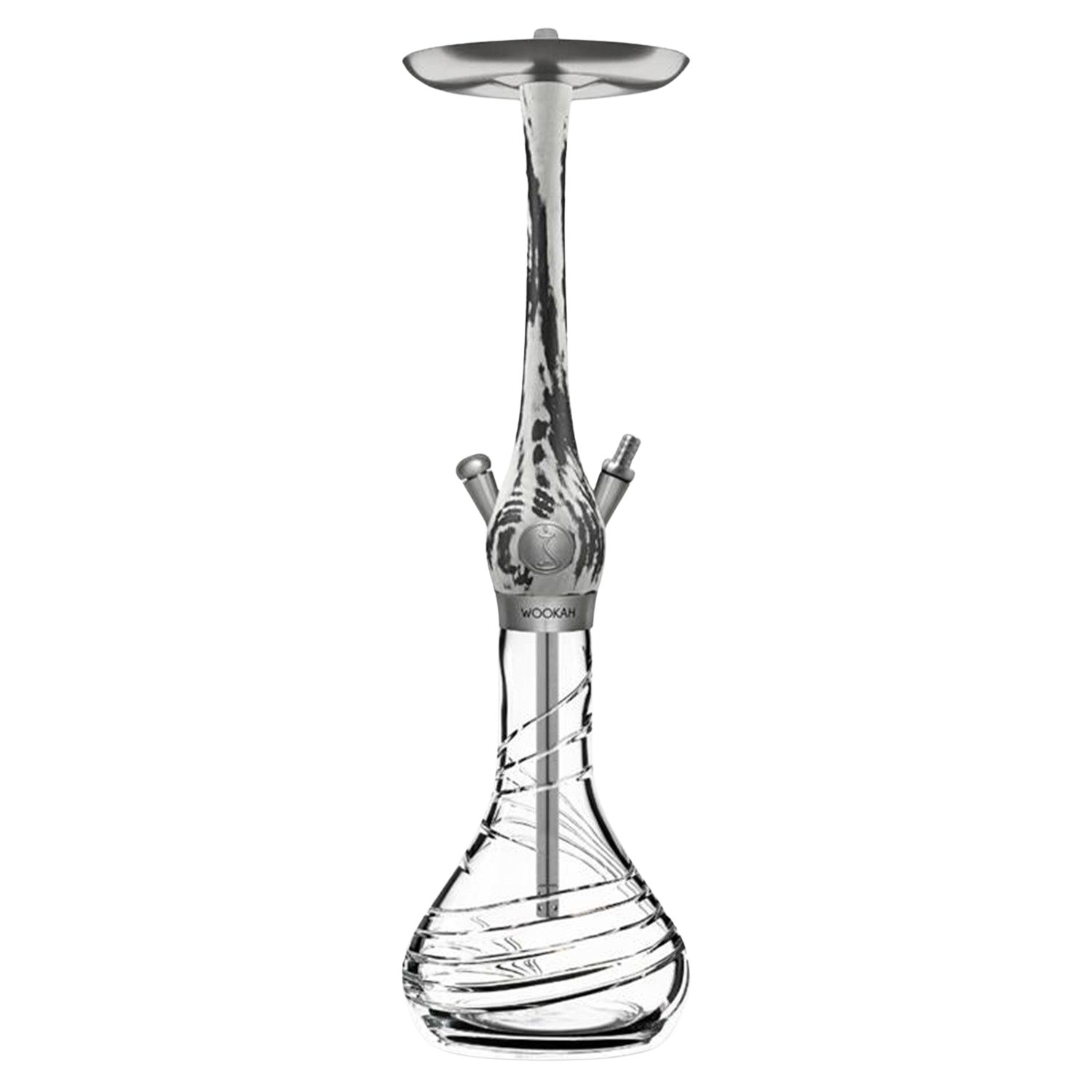 Wookah - Black&White / Tornado Heavy Kristall Shisha Wookah - Black&White / Tornado Heavy Kristall Shisha