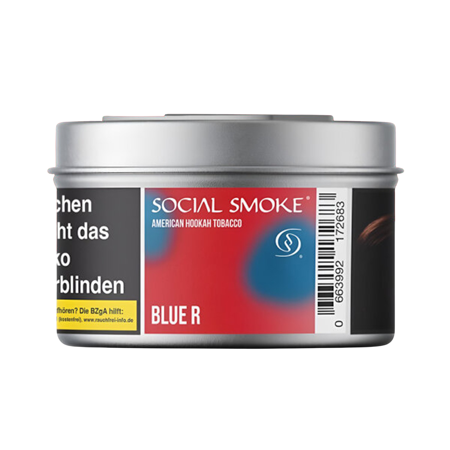 Social Smoke Blue R Shisha Tabak 200g