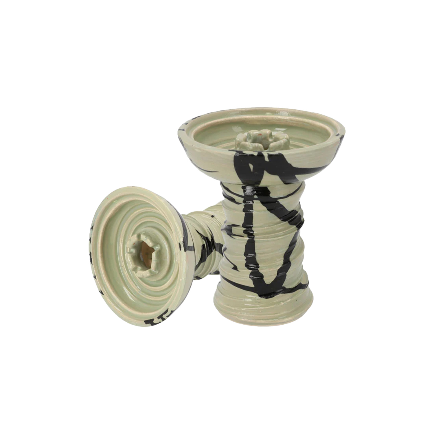 Stone Hookah StoneFit Striped Concrete Tabakkopf Stone Hookah StoneFit Striped Concrete Tabakkopf